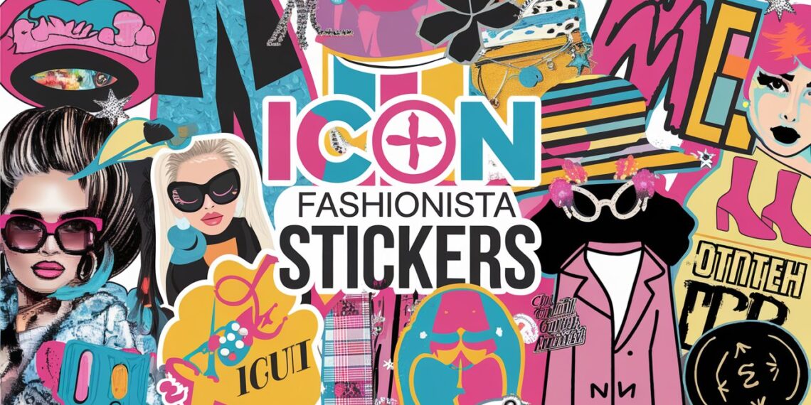Icon Fashionista Stickers: Trendy, Fun, and Stylish Designs to Elevate Your Look!