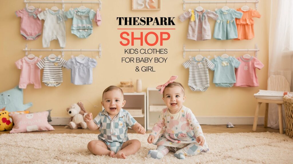 Trendy & Comfy! TheSpark Shop Kids Clothes for Baby Boy & Girl You’ll Love