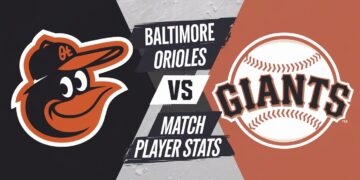 Baltimore Orioles VS San Francisco Giants Match Player Stats