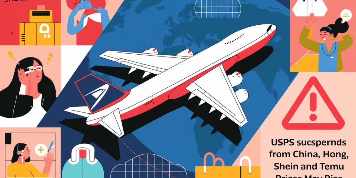 USPS Suspends Parcels from China, Hong Kong; Shein and Temu Prices May Rise USPS Suspends Parcels from China, Hong Kong; Shein and Temu Prices May Rise