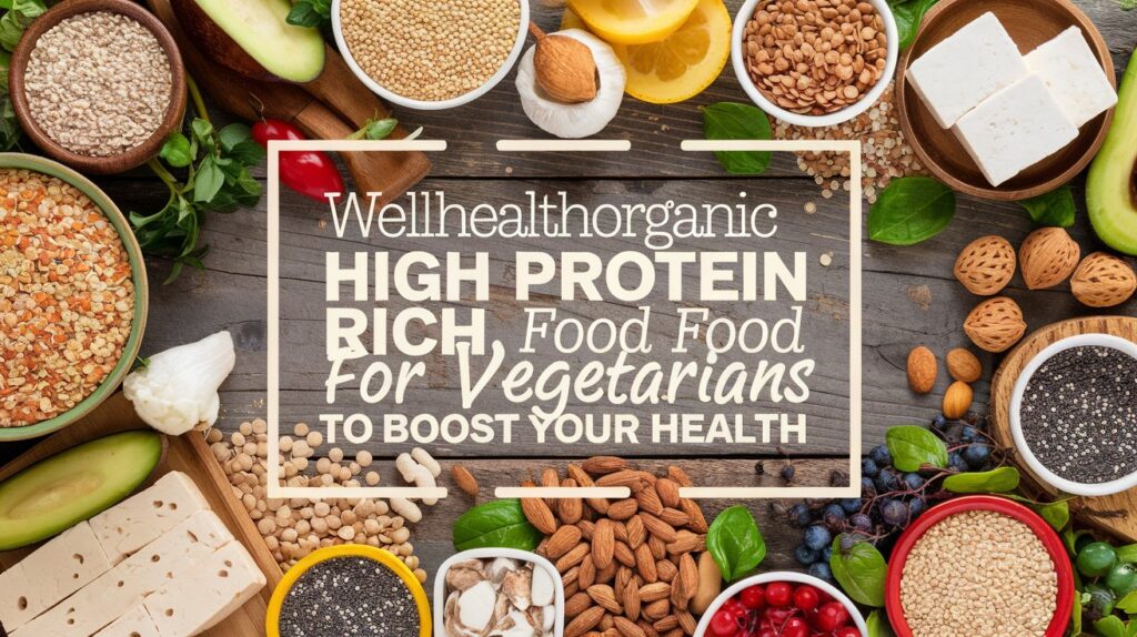 Wellhealthorganic High Protein Rich Food for Vegetarians to Boost Your Health