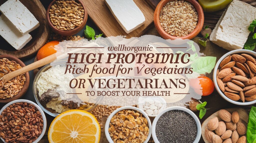 Wellhealthorganic High Protein Rich Food for Vegetarians to Boost Your Health
