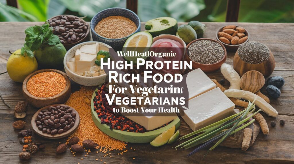 Wellhealthorganic High Protein Rich Food for Vegetarians to Boost Your Health