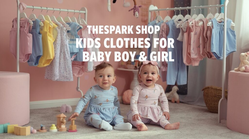Trendy & Comfy! TheSpark Shop Kids Clothes for Baby Boy & Girl You’ll Love