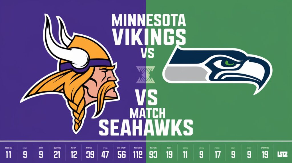 Minnesota Vikings vs Seahawks match player stats