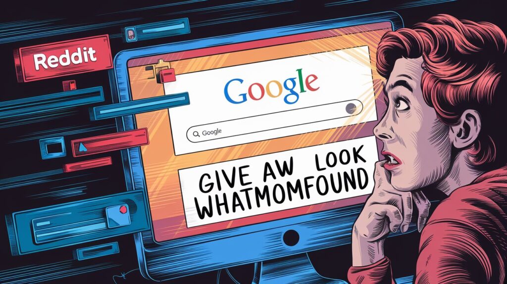 Why Is 'Give Away Look WhatMomFound' in My Search History? The Strange Truth