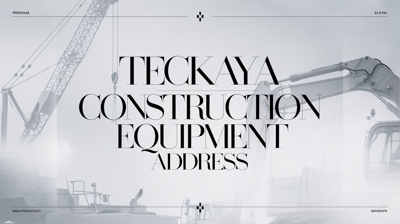 Teckaya Construction Equipment Address