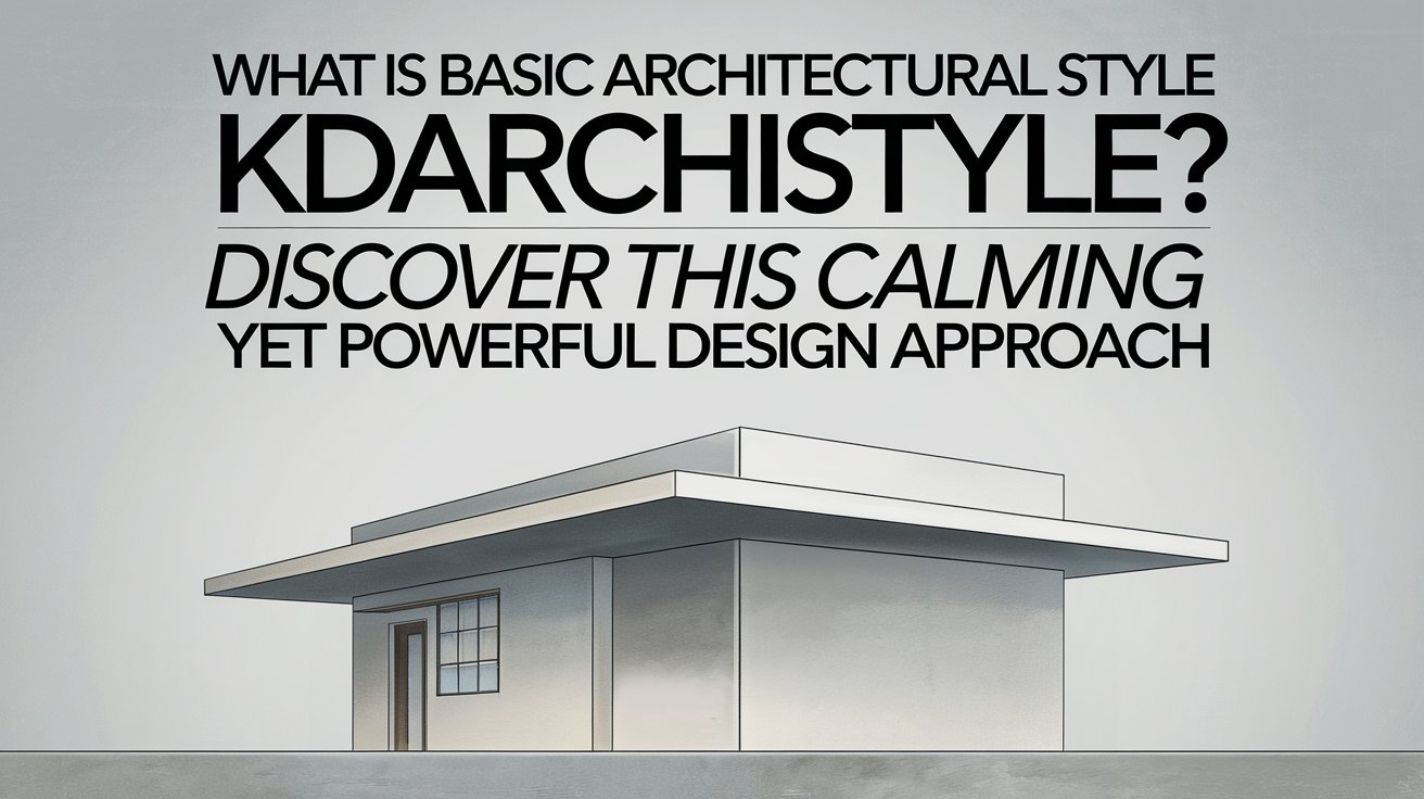 What is Basic Architectural Style Kdarchistyle?