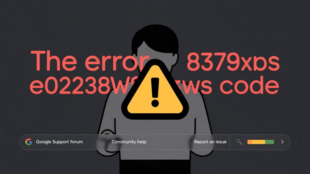 The Error 8379xnbs8e02328ws Code – What It Means & How to Fix It Fast