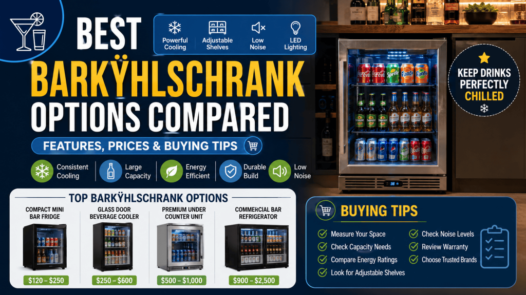 Best Barkÿhlschrank Options Compared: Features, Prices & Buying Tips