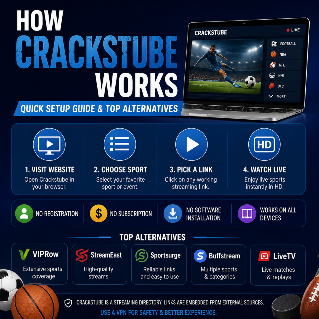 How Crackstube Works | Quick Setup Guide and Top Alternatives