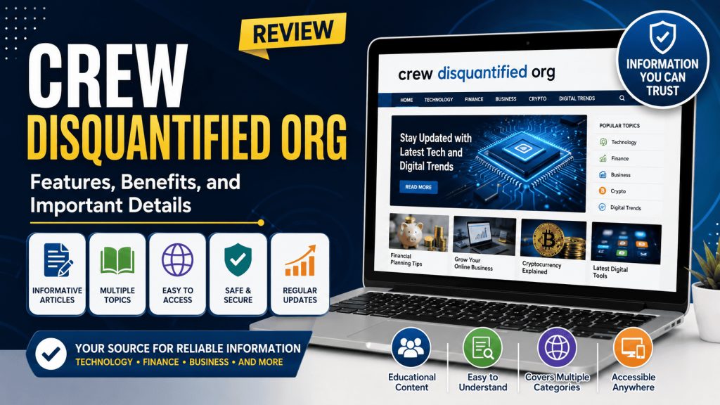 Crew Disquantified Org Review | Features, Benefits, and Important Details