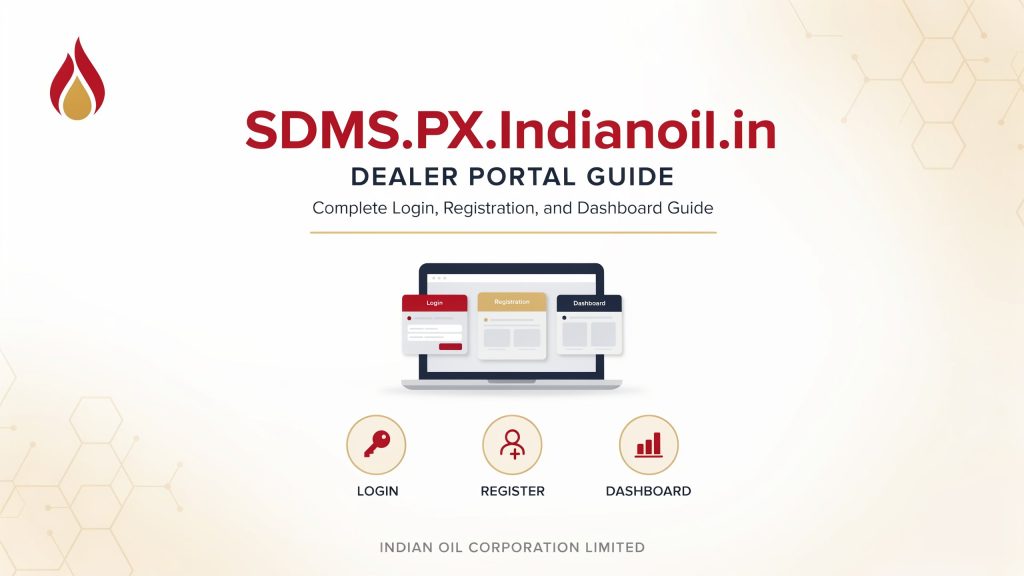 SDMS.PX.Indianoil.in Dealer | Complete Login, Registration, and Dashboard Guide