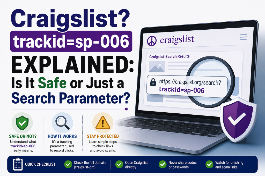 Craigslist?trackid=sp-006 Explained | Is It Safe or Just a Search Parameter?