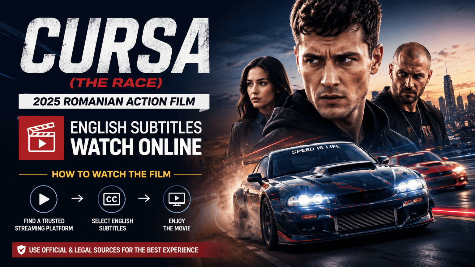 Cursa Movie English Subtitles Watch Online | How to Watch the Film