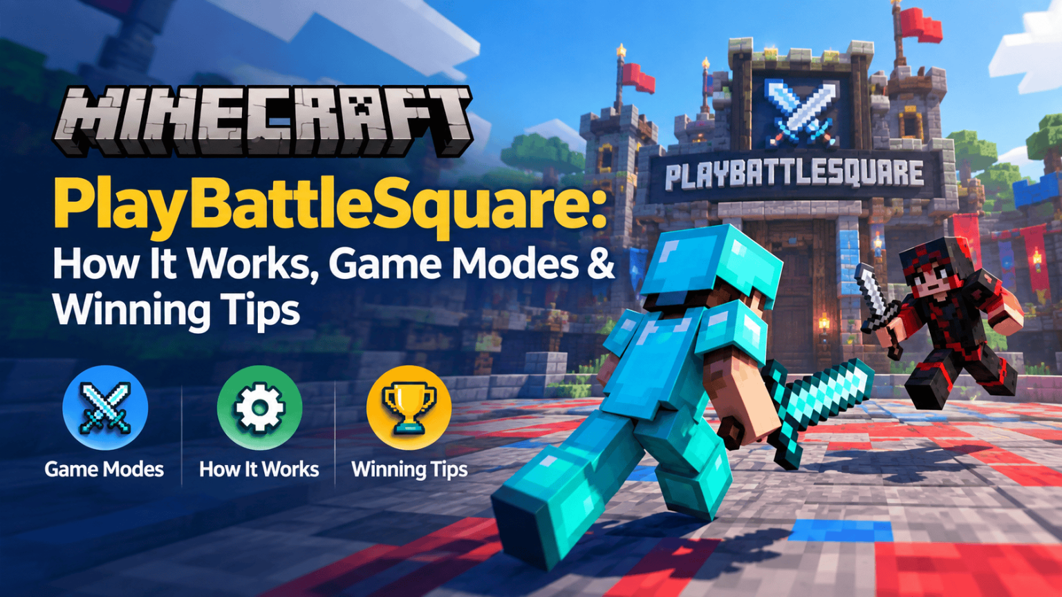 Minecraft PlayBattleSquare | How It Works, Game Modes & Winning Tips