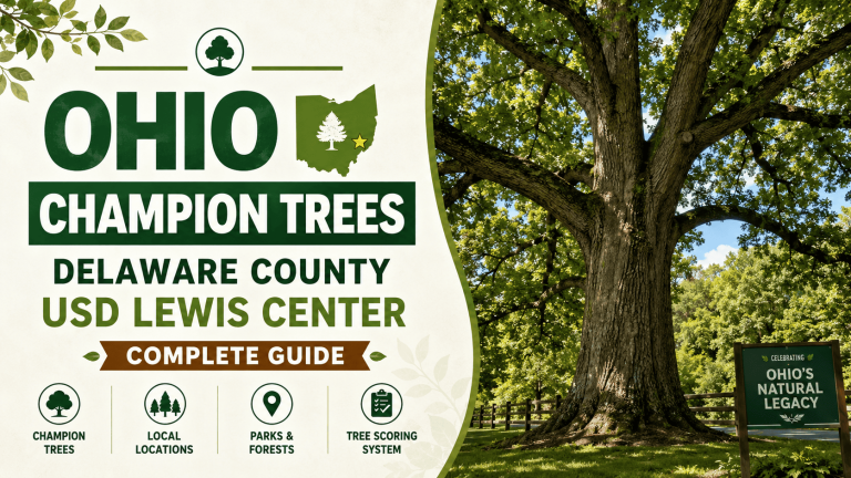 Ohio Champion Trees Delaware County USD Lewis Center