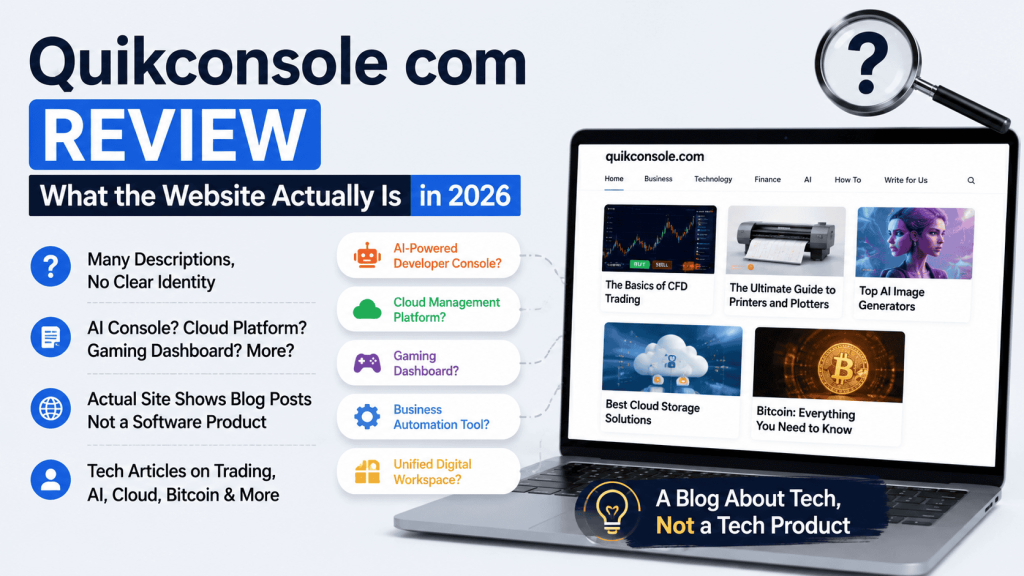 Quikconsole com Review | What the Website Actually Is in 2026