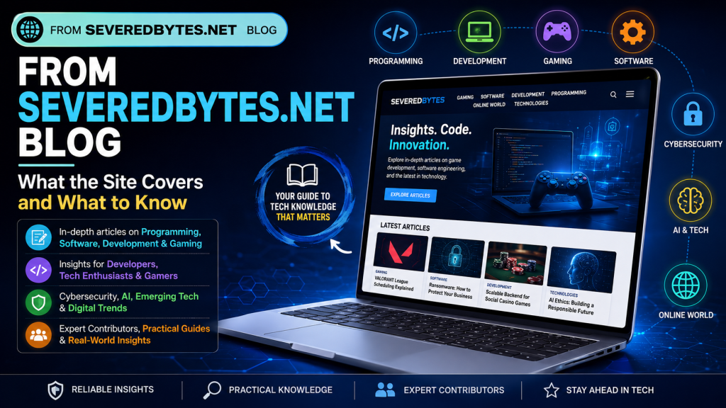 From SeveredBytes.net Blog | What the Site Covers and What to Know