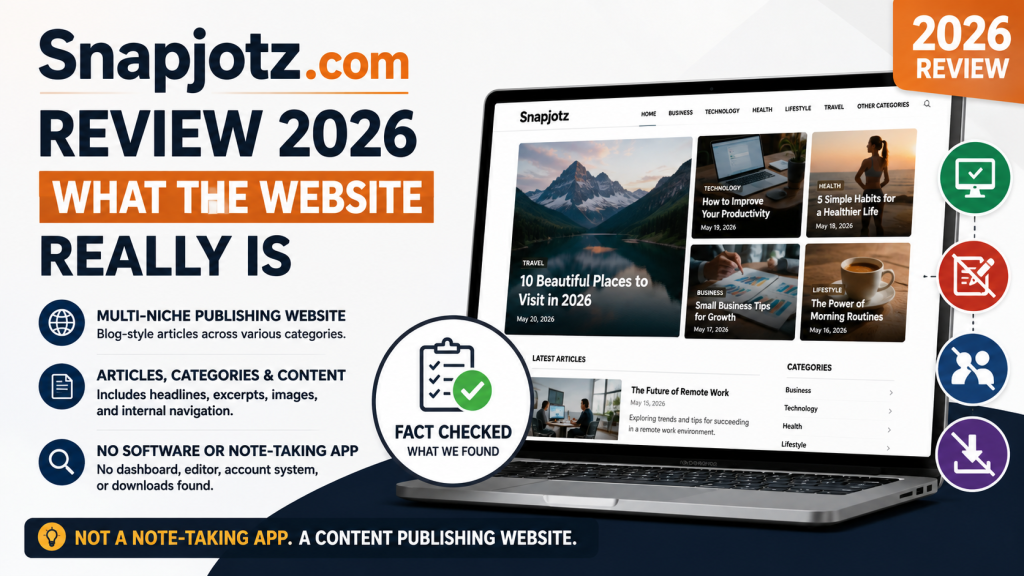 Snapjotz com Review 2026 | What the Website Really Is