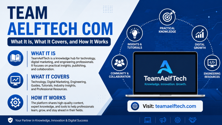 Team AelfTech com | What It Is, What It Covers, and How It Works