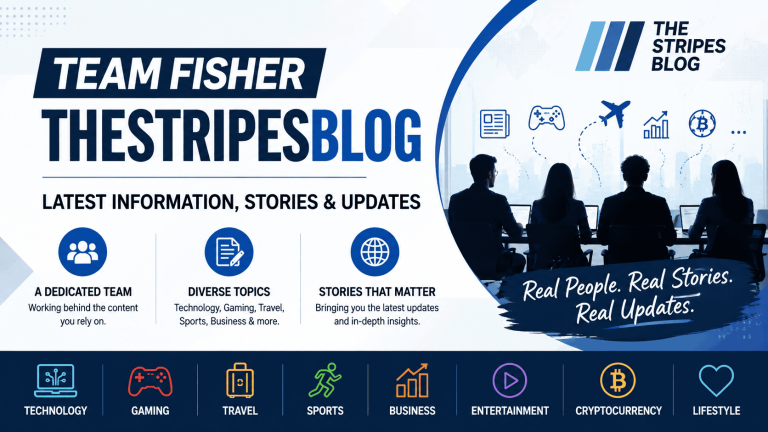 Team Fisher Thestripesblog | Latest Information, Stories & Updates