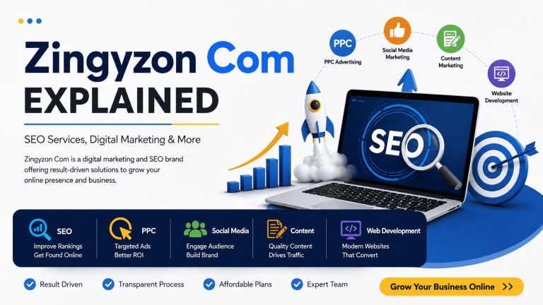 Zingyzon Com Explained | SEO Services, Digital Marketing & More